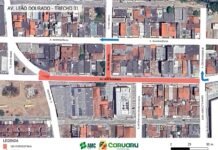 Avenida Leão Dourado terá trechos interditados por causa de obras