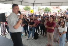 Prefeito de Caruaru em exercício, Bruno Lambreta, inaugura o Velório de Itaúna