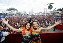 Na Zona da Mata Norte, governadora Raquel Lyra prestigia Carnaval de Paudalho e ressalta valorização da cultura local