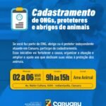 Iniciativa visa criar banco de dados para fortalecer políticas públicas de proteção animal no município.