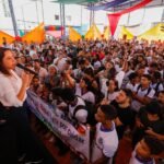 No Recife, governadora Raquel Lyra entrega nova quadra da Escola Rotary Alto do Pascoal e anuncia construção de duas escolas na comunidade