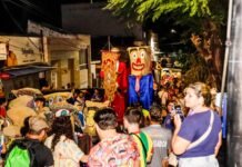 Cortejo Brincantes de Pernambuco embeleza as ruas de Pesqueira