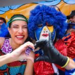 No domingo de Carnaval, governadora Raquel Lyra acompanha de perto a alegria e tradição dos papangus de Bezerros