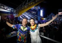 No Sertão, governadora Raquel Lyra acompanha o Carnaval de Salgueiro e destaca investimentos estaduais para a descentralização da folia