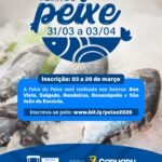 Últimos dias de inscrições para os comerciantes interessados em trabalhar na Feira do Peixe 2026