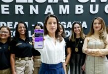 Governadora Raquel Lyra lança programa 197 Mulher para reforçar rede de proteção e entrega requalificação da 1ª Delegacia da Mulher no Recife