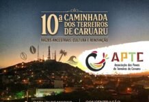 Caruaru realiza a 10ª Caminhada dos Povos de Terreiros no dia 21 de março