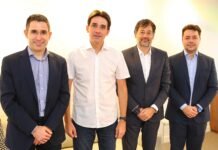 Ministro Silvio Costa Filho se reúne com nova diretoria da Aena para discutir investimentos para Aeroporto do Recife