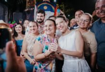 Em Igarassu, governadora Raquel Lyra anuncia obra de ponte no município e garante revitalização da Feira da Sulanca e do Mercado das Carnes