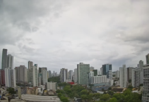 Recife registra mais de 70 mm de chuva em 24 horas; Inmet emite alerta laranja para Pernambuco