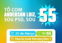 Filiação de Anderson Luiz ao PSD acontece nesta sexta-feira (20)