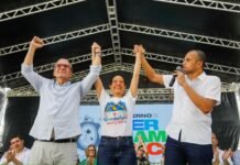 Em Bom Jardim, governadora Raquel Lyra anuncia investimento de R$ 8 milhões para a pavimentação de vias e prestigia entrega da reforma de hospital