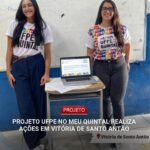Projeto UFPE no Meu Quintal realiza ações em Vitória de Santo Antão