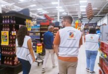 Vigilância Sanitária realiza ação de fiscalização em supermercados durante a Semana Santa