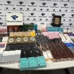 Receita Federal apreende perfumes importados avaliados em cerca de R$ 75 mil no Aeroporto do Recife