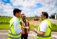 Obras do Aeroporto de Caruaru avançam
