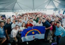 Em Calçado, no Agreste Meridional, governadora Raquel Lyra entrega a 280ª cozinha comunitária do Estado, dois ônibus escolares e anuncia a pavimentação de diversas ruas do município