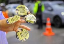 Maio Amarelo – Prefeitura de Caruaru reforça a importância da conscientização para um trânsito mais seguro com ação alusiva no Marco Zero