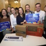 Casas das Juventudes: governadora Raquel Lyra entrega kits de equipamentos e mobiliário para mais de 60 municípios e garante funcionamento dos espaços