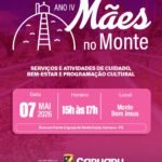 Secretaria da Mulher realiza IV edição do Mães no Monte com serviços gratuitos e ações de cuidado às mulheres