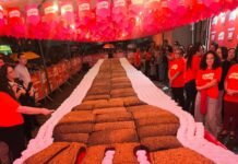 Comidas Gigantes movimentam noite de sábado em bairros caruaruenses