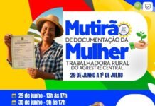 MDA Pernambuco promove Mutirão de Documentação para Mulheres Trabalhadoras Rurais do Agreste Central