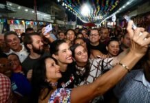 Raquel Lyra celebra o São João de Limoeiro na tradicional Rua da Alegria