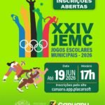Inscrições para os 24º Jogos Escolares Municipais de Caruaru entram na reta final