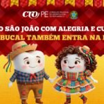 São João: CRO-PE orienta população sobre cuidados com a saúde bucal durante as festas juninas