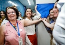 Governadora Raquel Lyra entrega requalificação do Serviço Wilma Lessa e vistoria obras que ampliam assistência no Hospital Agamenon Magalhães