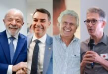 Quaest, 1º turno: Lula tem 39% e Flávio Bolsonaro, 29%