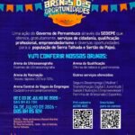 Governo de Pernambuco, por meio da SEDEPE, leva cidadania, emprego e qualificação ao Festival da Juventude em Serra Talhada
