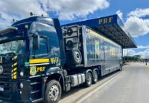 São João de Caruaru recebe a carreta do Cinema Rodoviário da PRF