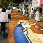 Tapetes de Corpus Christi unem fé, arte e comunhão na Diocese de Caruaru