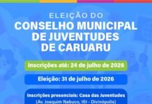 Inscrições para eleição do Conselho Municipal de Juventudes de Caruaru seguem até sexta-feira (24)