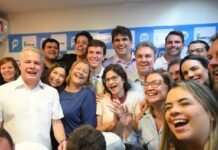 Miguel Coelho, Priscila Krause e Marcelo Gouveia reforçam aliança entre União Brasil e Podemos para 2026