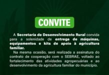 Prefeitura de Caruaru realiza entrega de máquinas e equipamentos para fortalecer a agricultura familiar