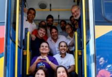 Em Igarassu, governadora Raquel Lyra entrega segunda creche do município e 24 ônibus BRT para a Região Metropolitana