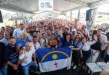 Mata Norte: governadora Raquel Lyra entrega PE-82 em Ferreiros e cozinha comunitária em Camutanga