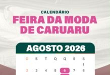 Feira da Moda de Caruaru funcionará só nas quintas-feiras durante o mês de agosto