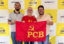 Ivan Moraes recebe apoio do PCB para disputar o governo de Pernambuco