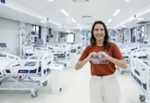 “Estamos fazendo uma transformação na saúde de Pernambuco”, afirma Raquel ao acompanhar obras nos hospitais Otávio de Freitas e Barão de Lucena