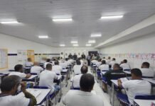 Administração Penitenciária e UPE iniciam aulas do Prevupe/2026 nas unidades prisionais de Pernambuco