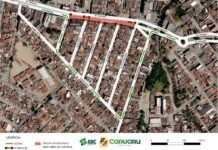 Trecho da Avenida Caruaru será interditado para a realização de obra da Compesa