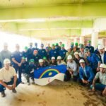 No Recife, Raquel vistoria obra que transforma prédio abandonado da antiga Vice-Governadoria em creche e reestruturação de Batalhão da Polícia Militar
