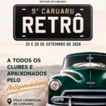 Caruaru Retrô reúne apaixonados por carros antigos em dois dias de programação no Polo Caruaru