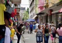 Pernambuco lidera crescimento do comércio no Brasil no primeiro semestre de 2026, aponta IBGE