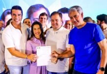Anderson Luiz inicia campanha com grande adesivaço ao lado de Raquel Lyra, Rodrigo Pinheiro e Fernando Monteiro