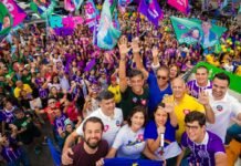Raquel diz que “o melhor ainda está por vir” ao encerrar primeiro dia de campanha em Petrolina