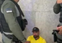 Polícia prende suspeitos de furtar materiais de campanha de Raquel Lyra para utilização em ato com Flávio Bolsonaro